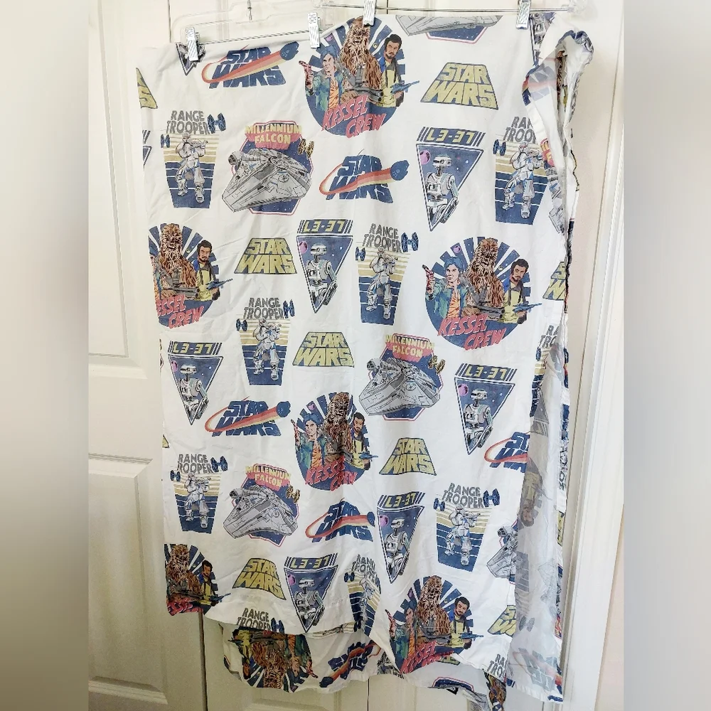 Star Wars Kessel Crew Pottery Barn Kids Teen Flat Sheet‎ only Twin size